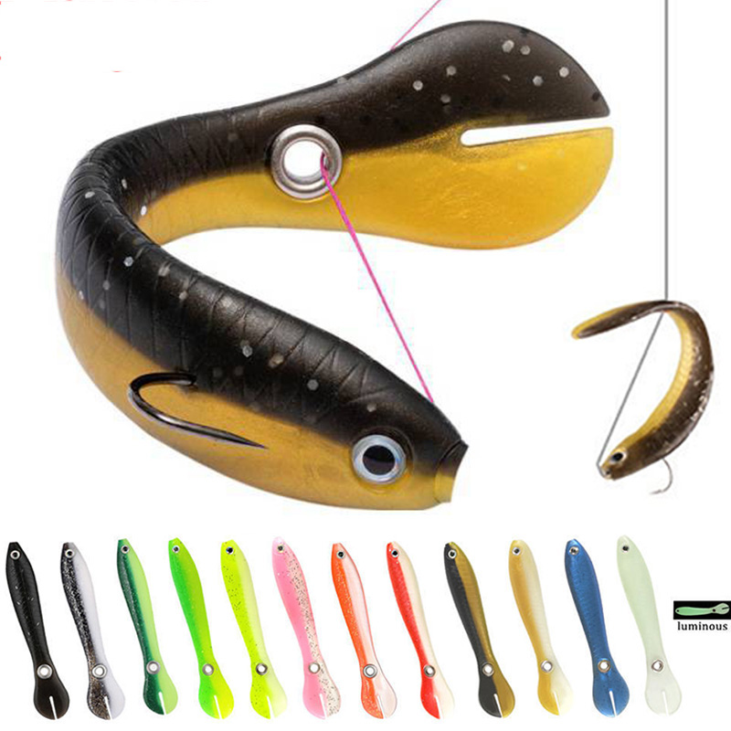 10色10cm/6g跳动的鳅香暴躁泥鳅路亚仿生软饵摆尾鱼饵