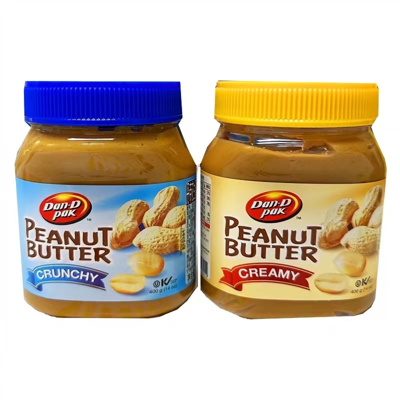 丹帝花生酱颗粒型/柔滑型（400g一罐 ）25/05/06到期