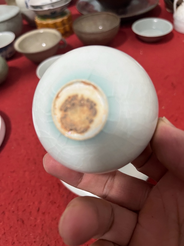 湖田窑茶杯茶托包邮