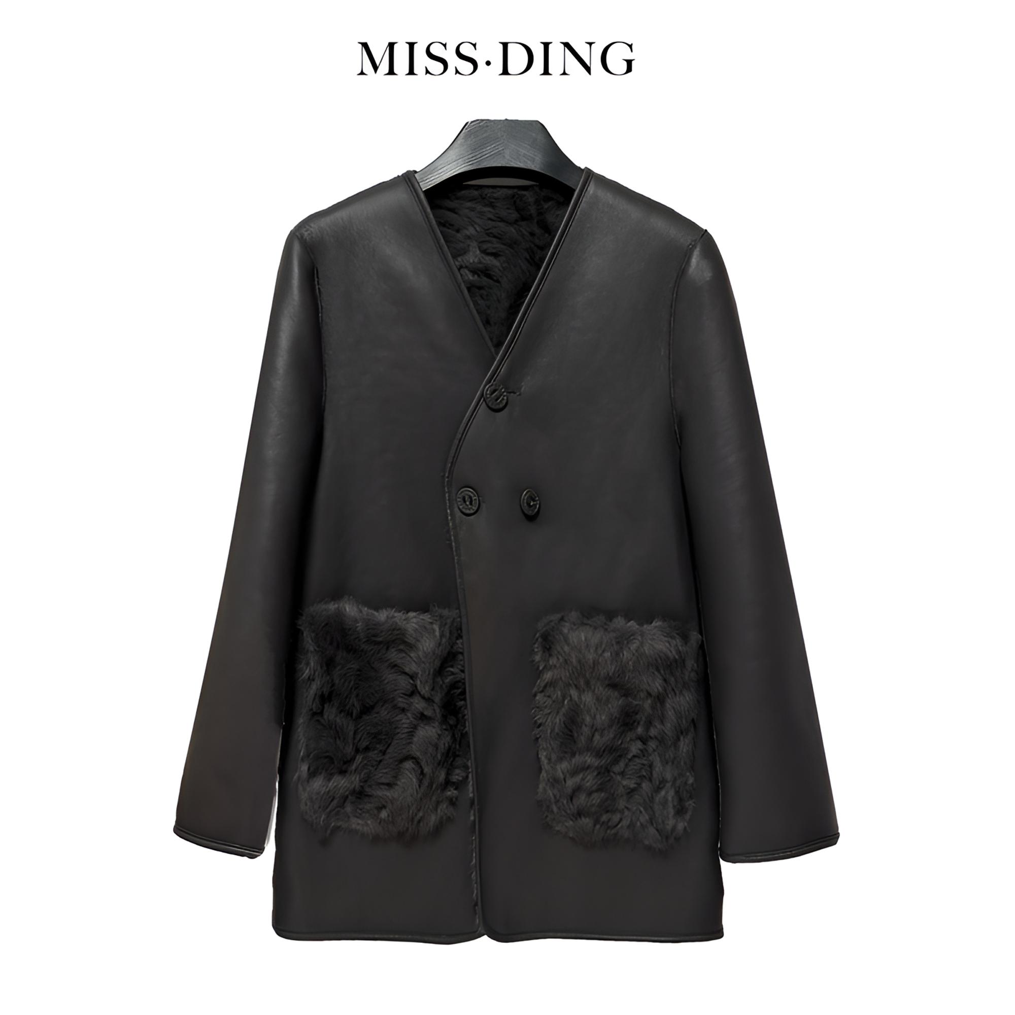 2025冬季皮毛一体两面穿[矜贵千金]高奢时尚百搭廓版皮草外套