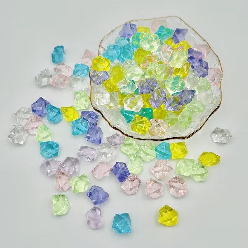 <直播现拆，碎冰对对碰>夜光碎冰盲袋DIY潮玩饰品微景观摆件树脂