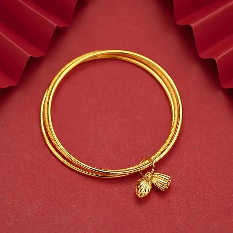 足银手镯 三生三世手镯  时尚精工款