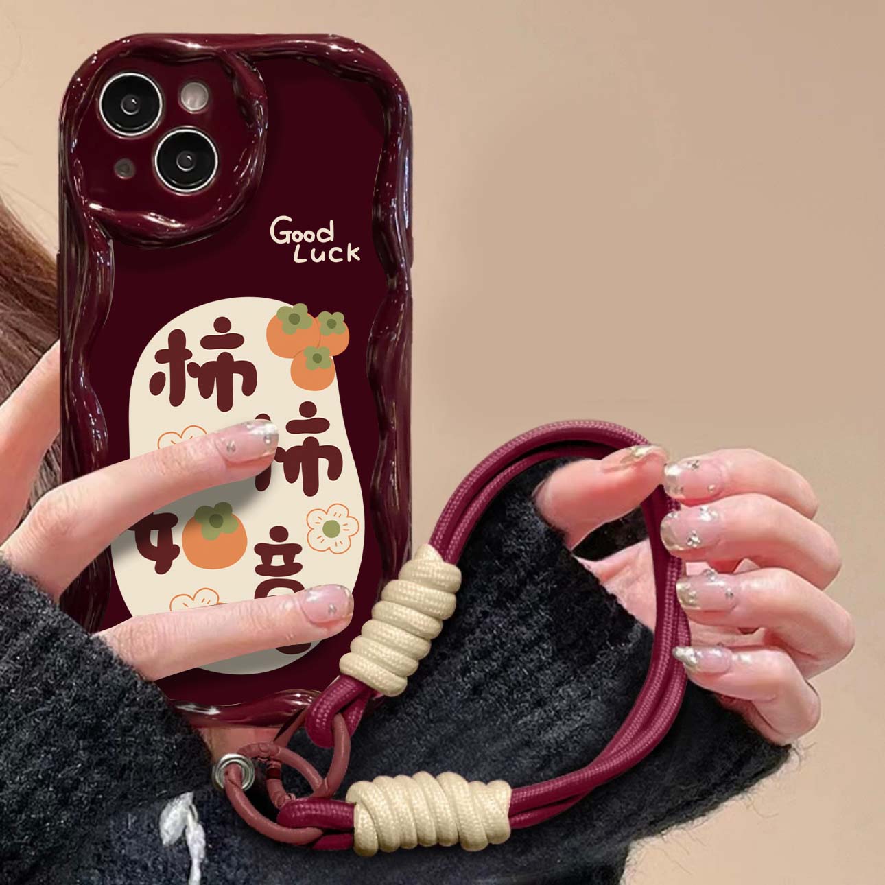 BANCA柿柿顺利苹果15华为/vivo/oppo/小米iPhone14promax手机壳软