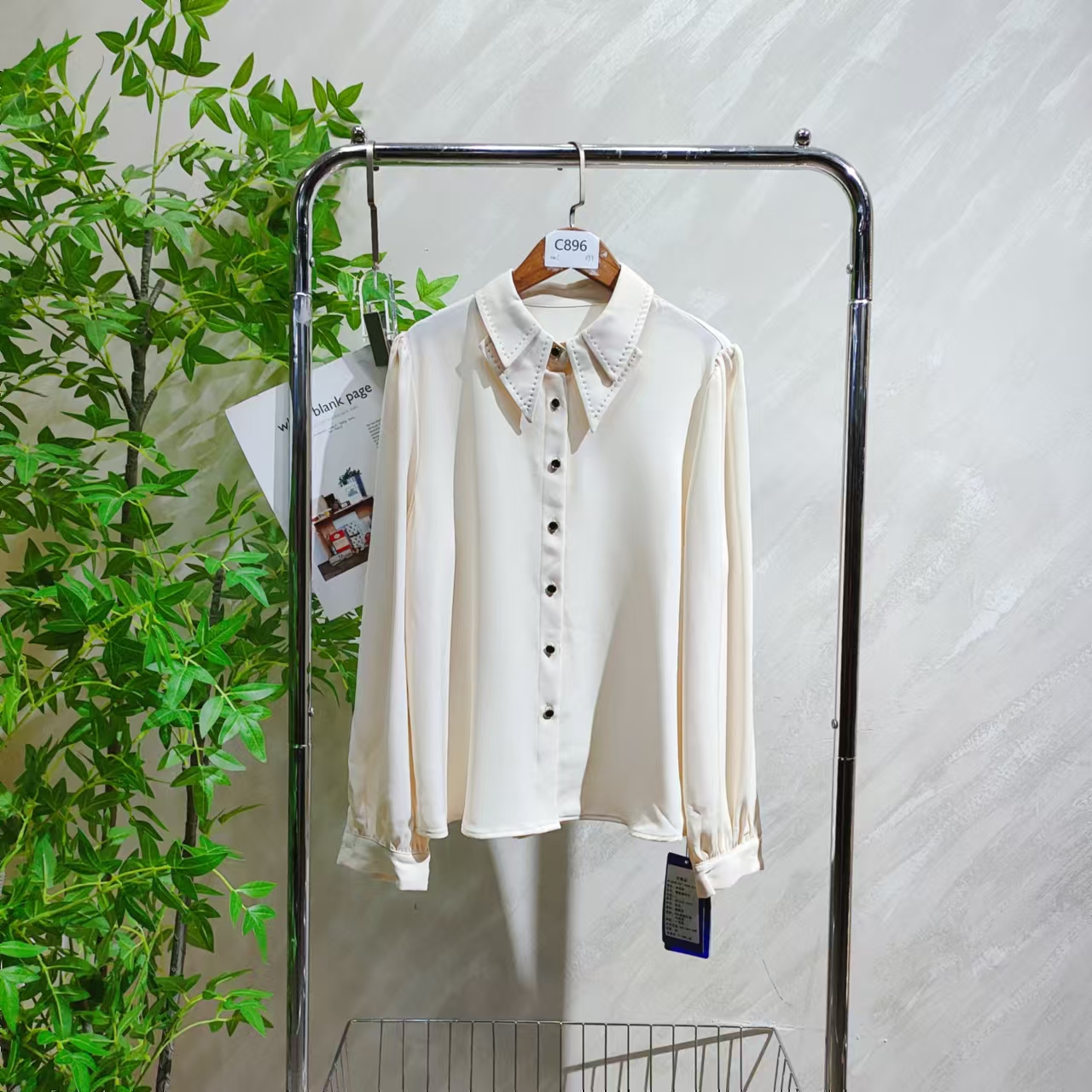 【H7152】 女士气质轻奢百搭衬衣