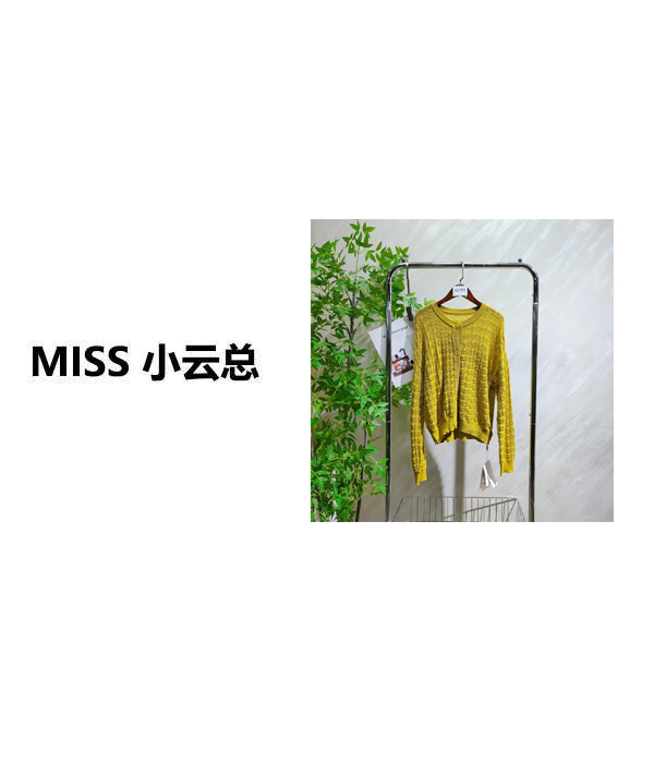 【K2393】 女士气质轻奢百搭针织上衣