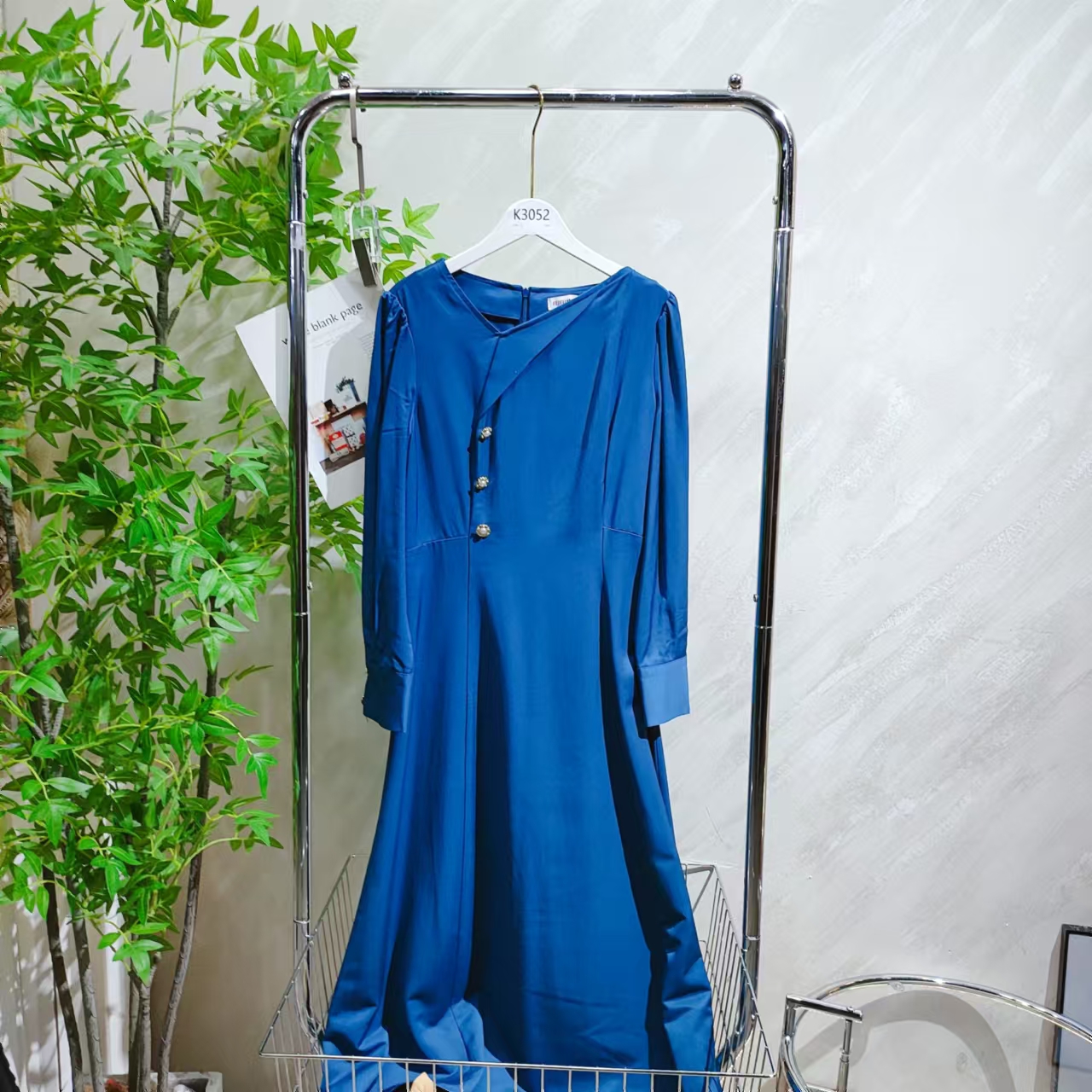 【K3052】女士气质轻奢百搭连衣裙