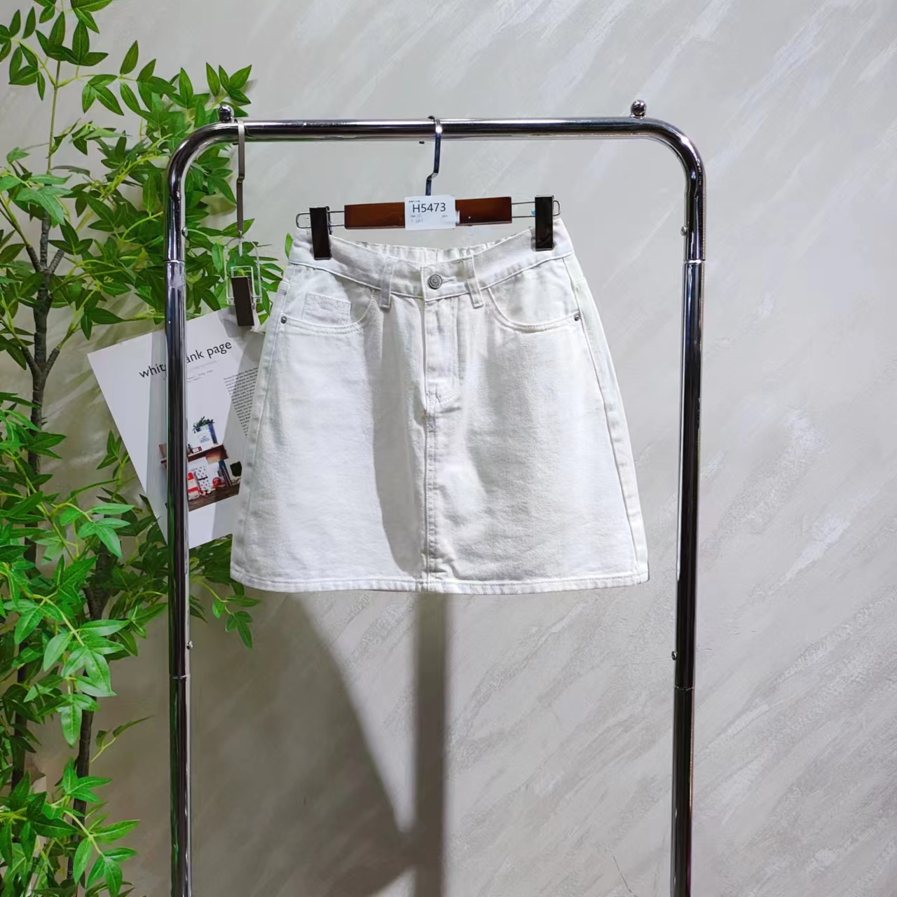 【H5473】 女士气质轻奢百搭半身裙