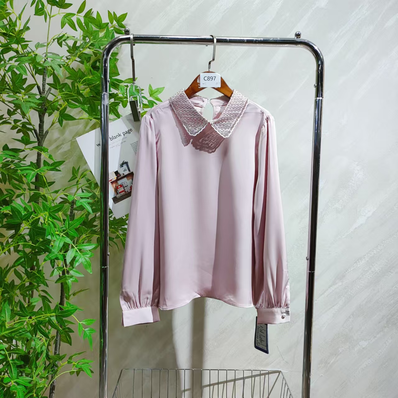 【H7153】 女士气质轻奢百搭衬衣