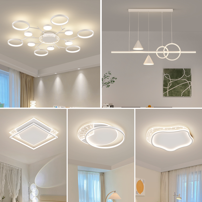 客厅主灯广东中山灯具套餐全屋组合三室两厅现代简约客厅灯吸顶灯