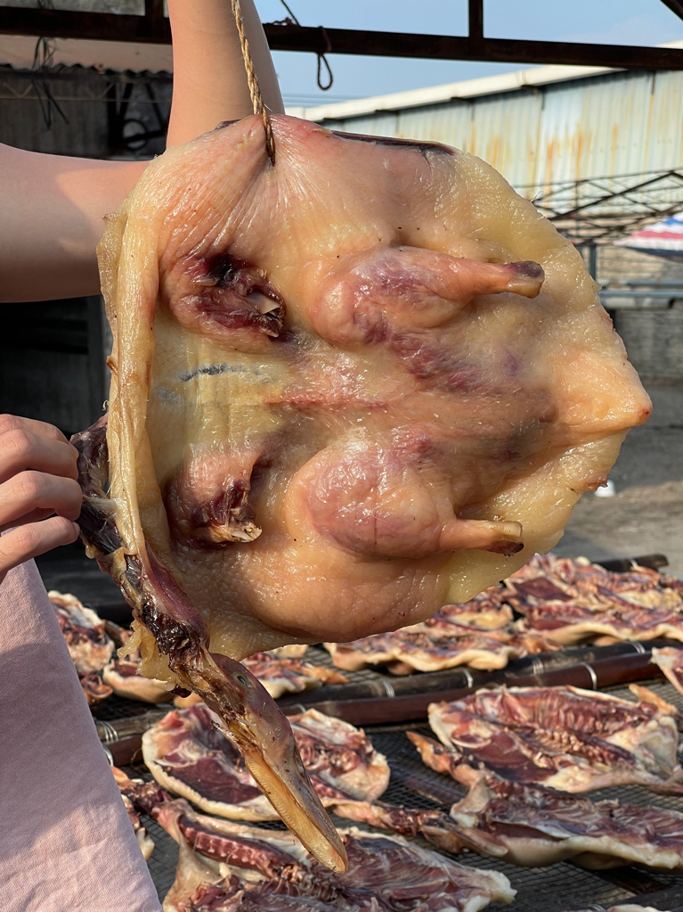 【非遗油鸭】虎门白沙特产整只非遗腊味生晒大腊鸭糙米白鸭