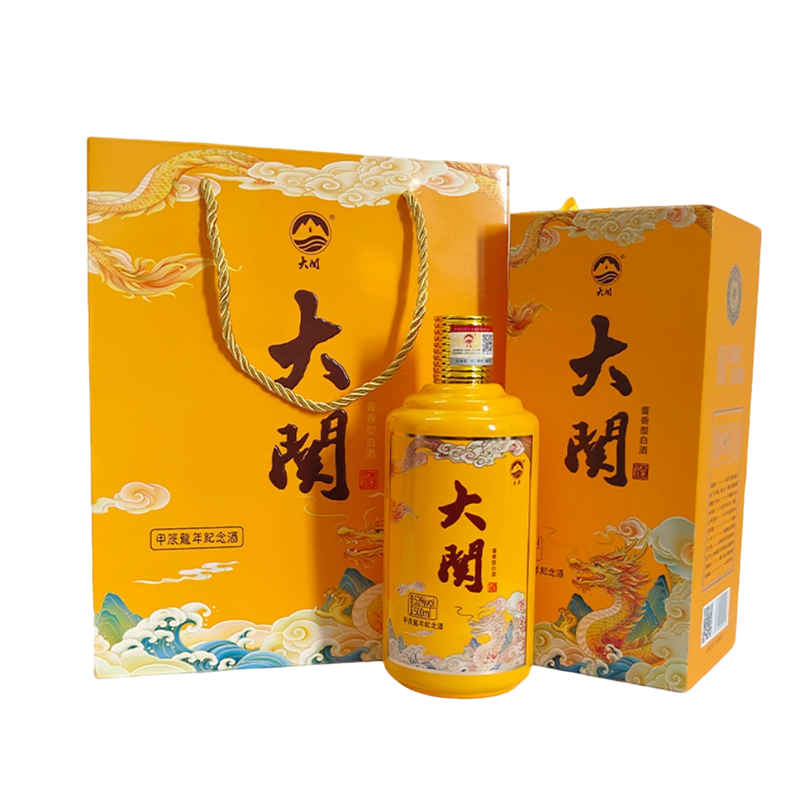 大关尚酱甲辰龙年纯粮固态发酵优级礼盒装53%Vol500