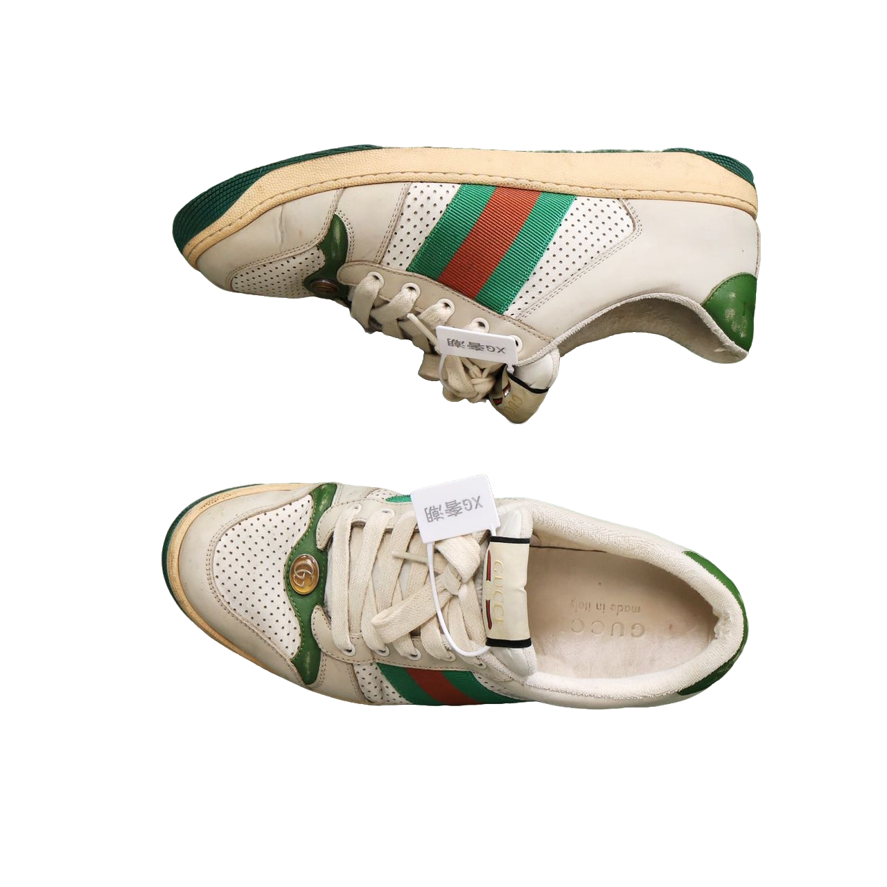 95新 GUCCI/古驰 41.5码  百搭 休闲 脏脏鞋/XG-X3932