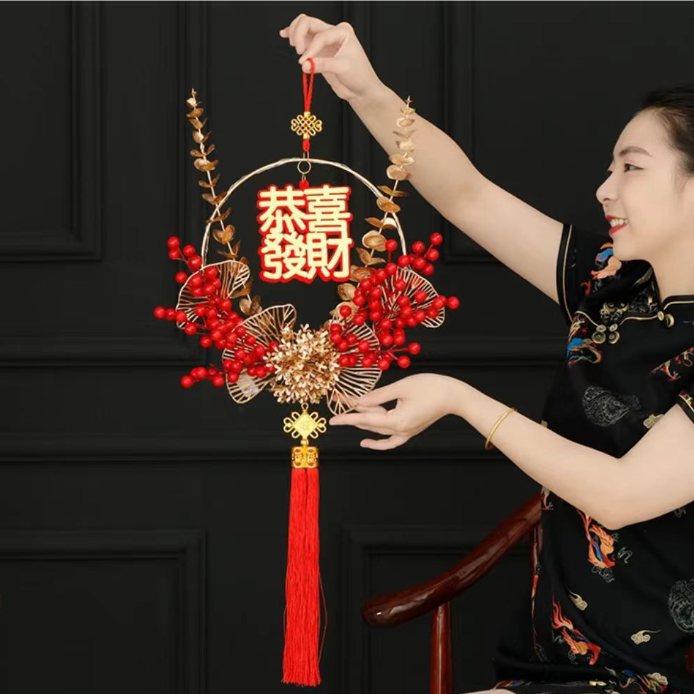 福到我家龙年挂件龙年福字爆款新年春节装饰2024背景墙挂件客厅