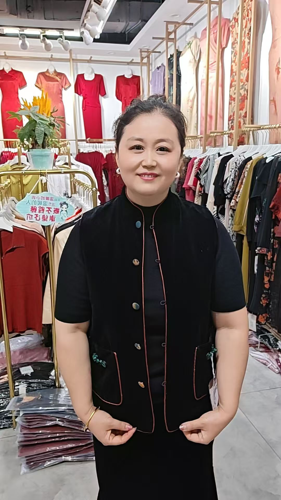 【爆米花】高定款手绘龙腾飞舞双面穿丝绒马甲