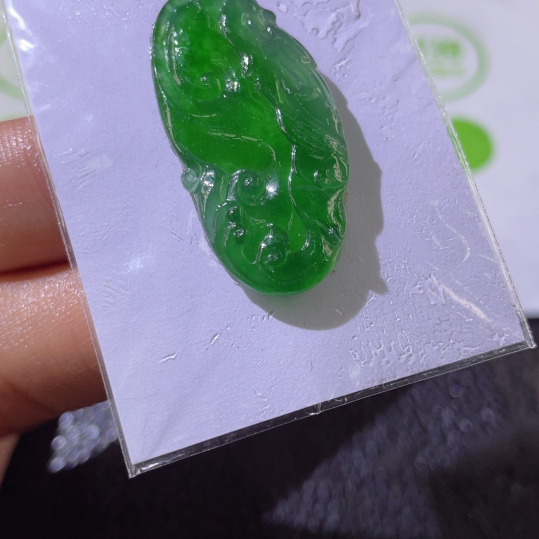 定制翡翠银S925镶嵌翡翠