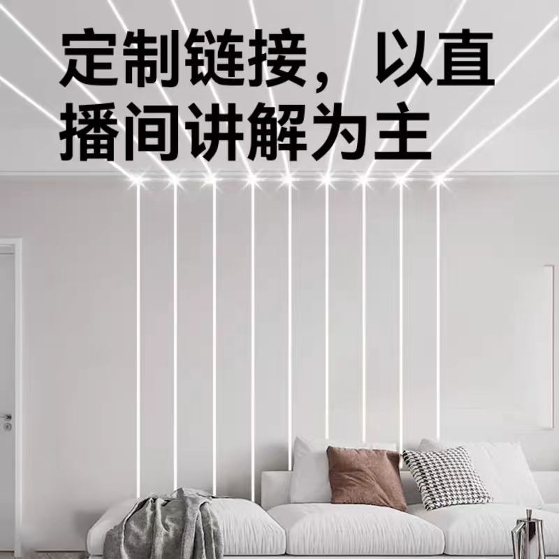 LED线性灯 定制链接 以直播间讲解为主低压  高压 户外 高压 简约