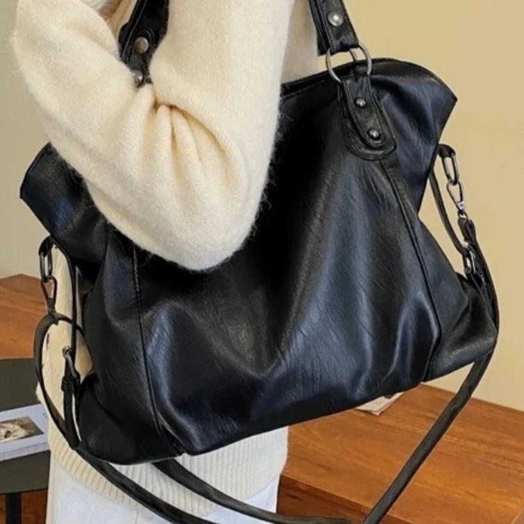 大容量包包2024新款包包女包百搭斜挎包休闲单肩托特6186