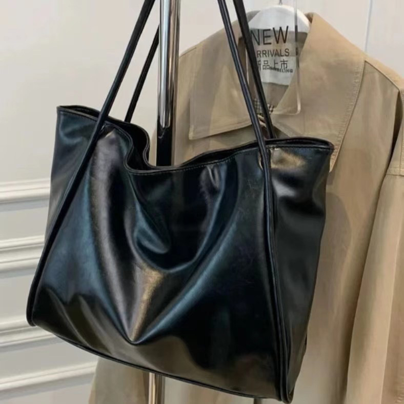 2024新款女士真皮百搭单肩大包包6220