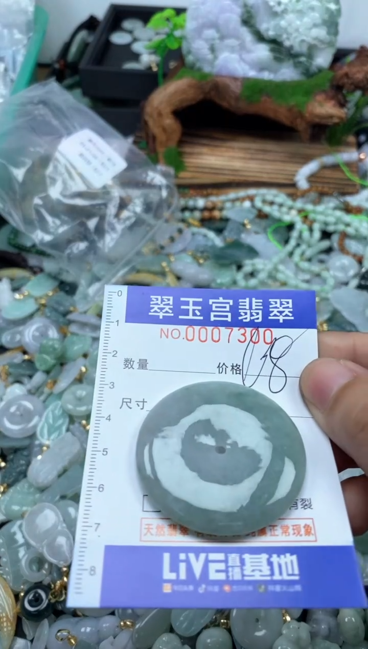 【闪购商品】翡翠颈饰未镶嵌0007300