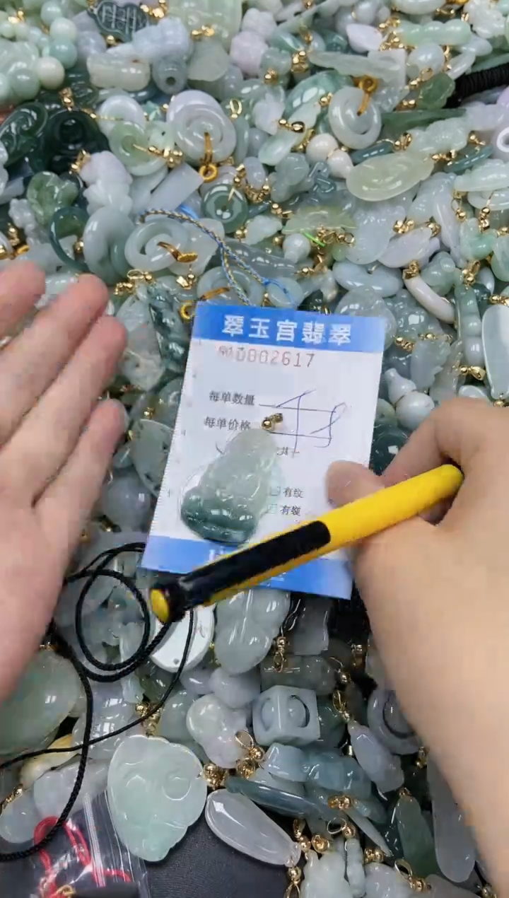 【闪购商品】翡翠颈饰未镶嵌闪购0002617多样性发其一