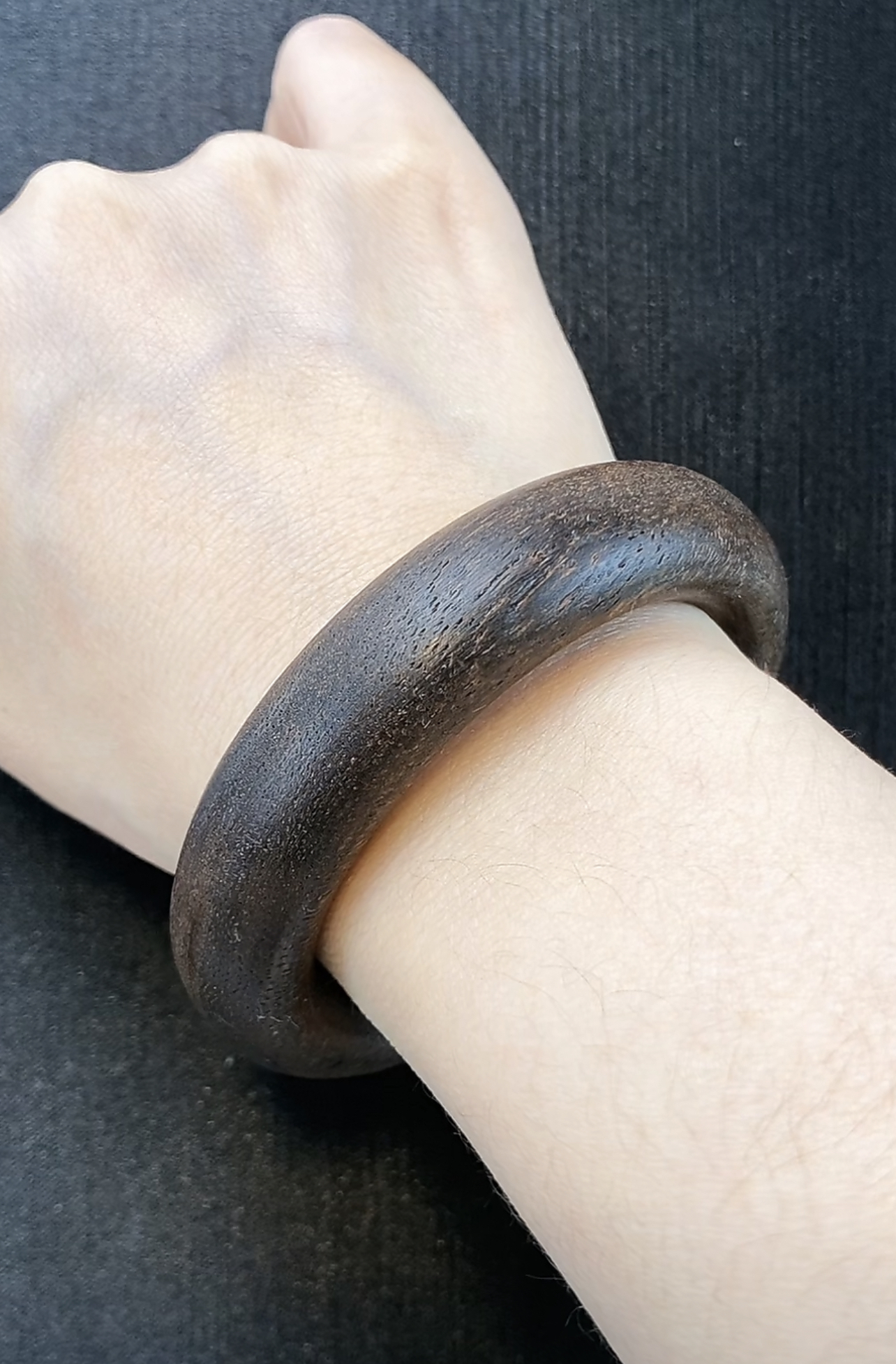 非金属木质手镯 简约大方手镯（购买时备注圈口，圈口规格55到66）