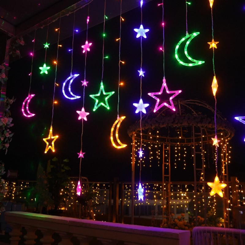 led星星灯房间装饰氛围灯串灯满天星阳台灯串房间气氛灯装饰灯