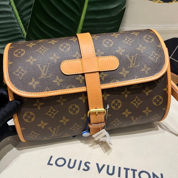 95新 LouisVuitton/路易威登 腰鼓斜挎包 植糅换新