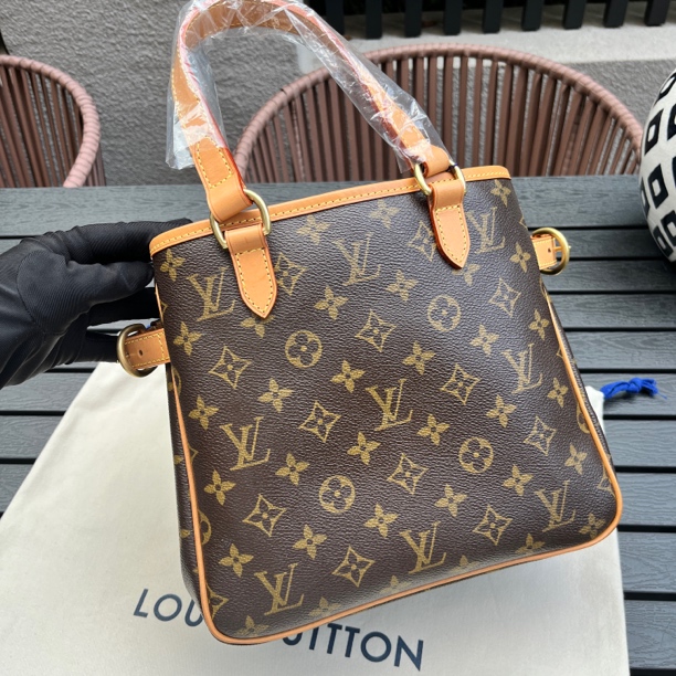 95新 LouisVuitton/路易威登 小号南瓜手提包 植糅内里换新