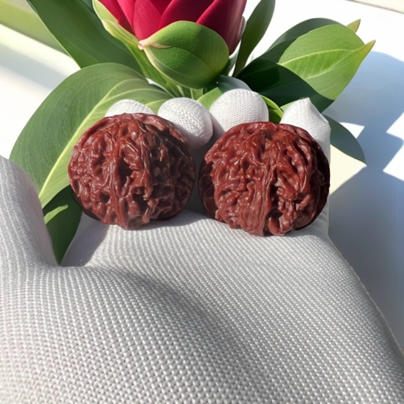 核桃苹果圆玉化上色牛红40尺寸