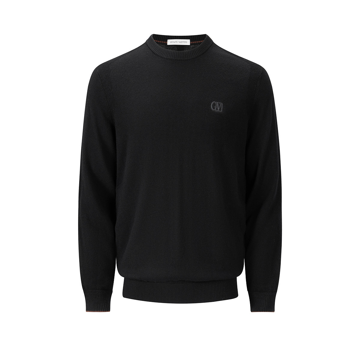 【100%羊毛】25年秋冬新款百搭保暖针织男士长袖圆领羊毛衫