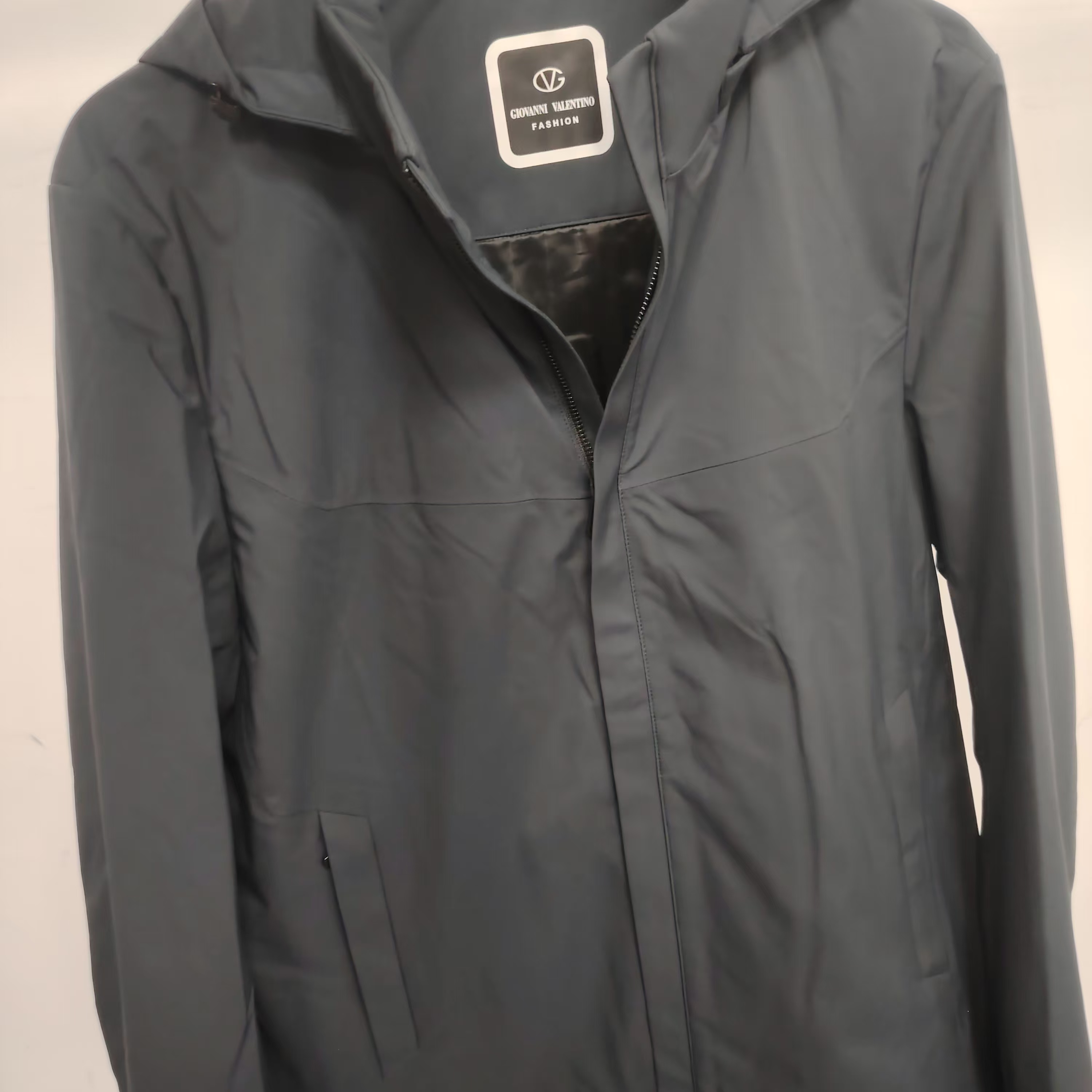 男士百搭时尚上衣外套夹克长袖连帽休闲春秋男款