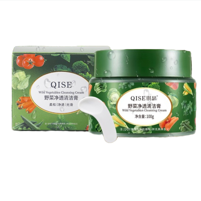 【贵妃雪禅】琪瑟野菜净透清洁膏 焕颜 净透 控油 疏通毛孔 清爽