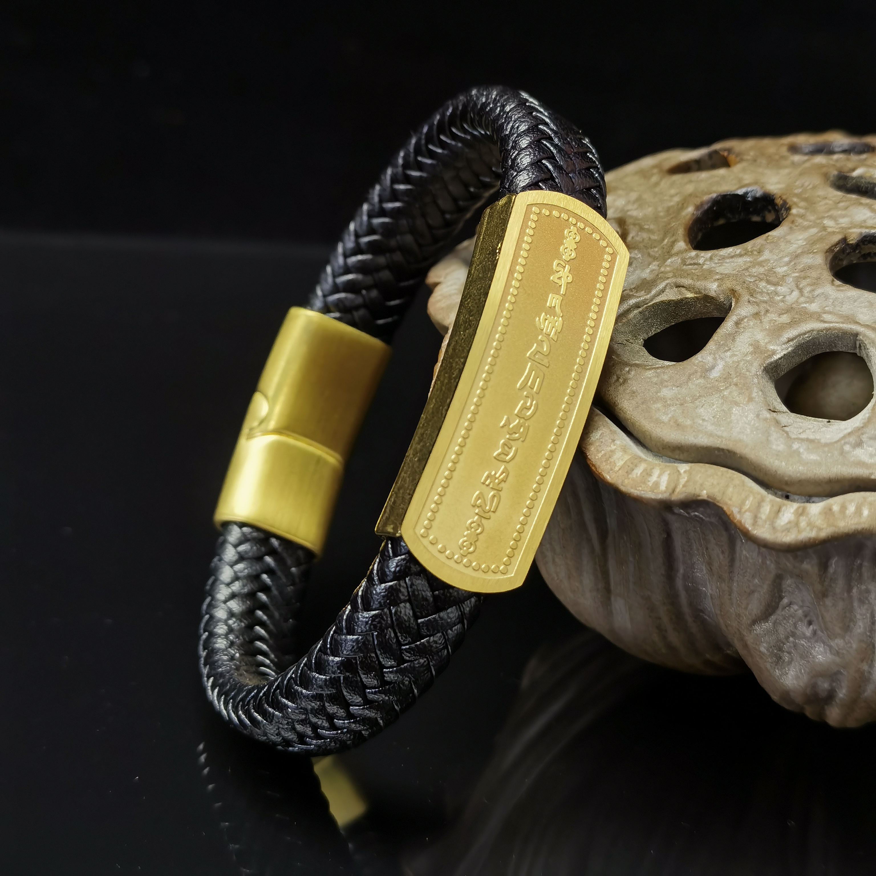 创意饰品 F 黄手环 藏式民族风 复古百搭 