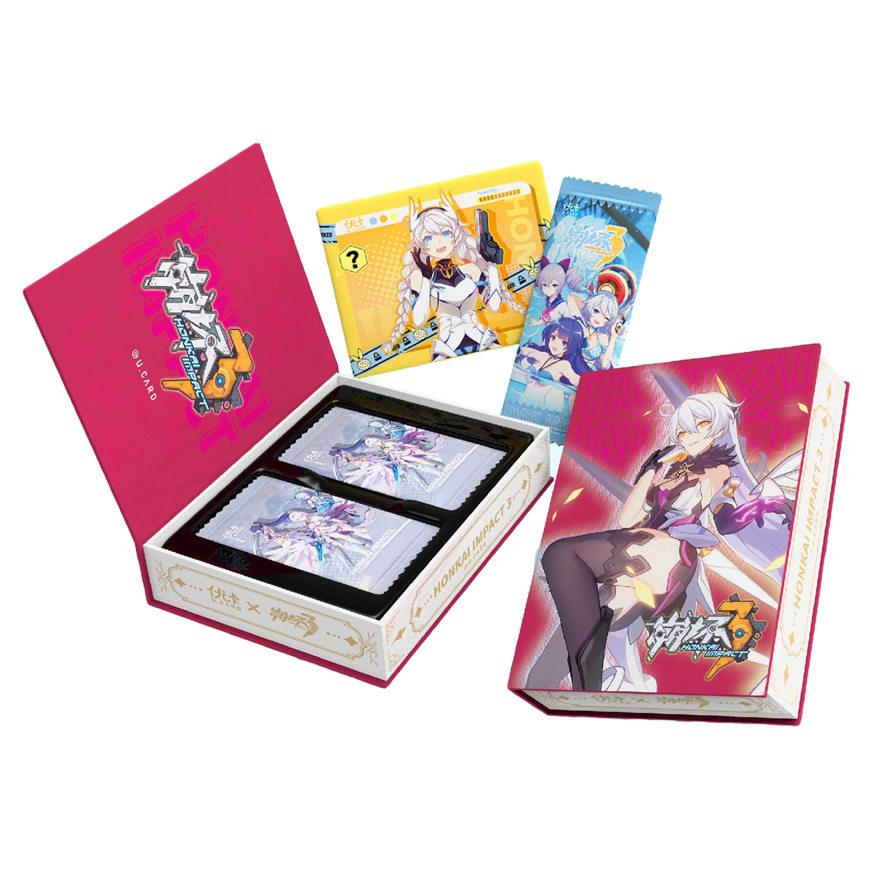 桃【拆炒】优卡 崩坏3（默认代拆）卡牌盲盒 拆卡 二次创作