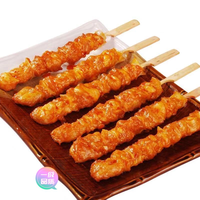 【新店大促】骨肉相连烧烤材料30串炸串半成品冷冻油炸鸡肉小吃串