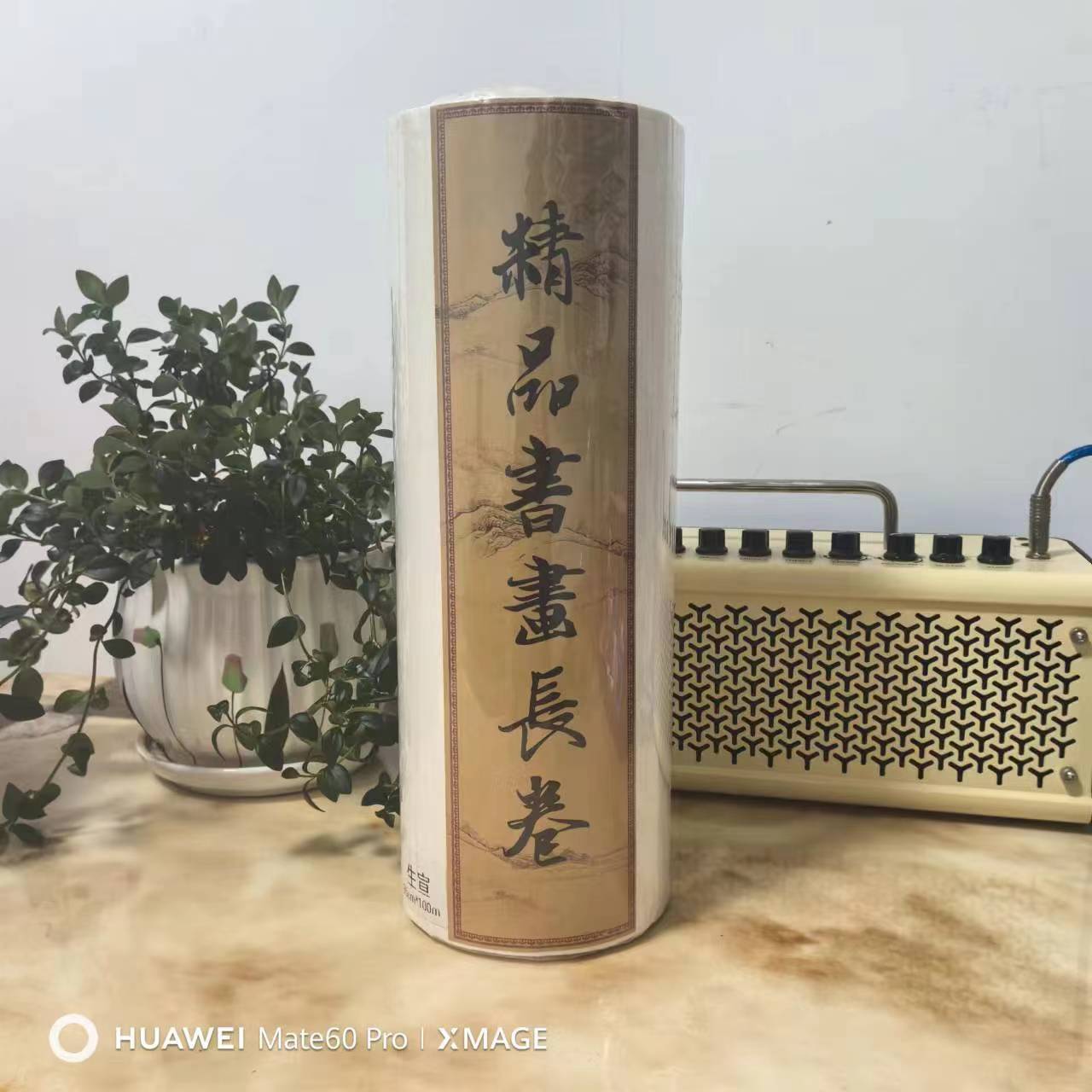 静墨斋雪龙吟长卷书画纸