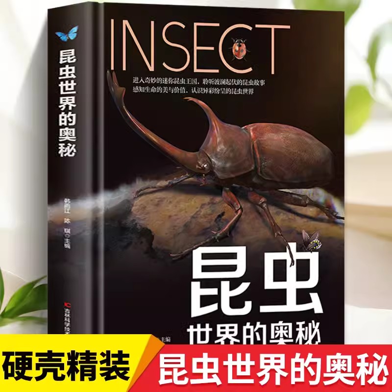 昆虫世界的奥秘 昆虫百科知识图书7-12岁青少年中小学生课外阅读