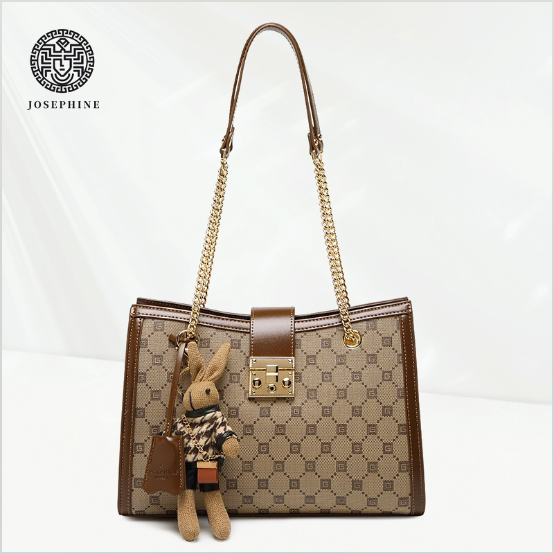 Josephine/约瑟芬轻奢时尚百搭女士单肩气质腋下经典托特包