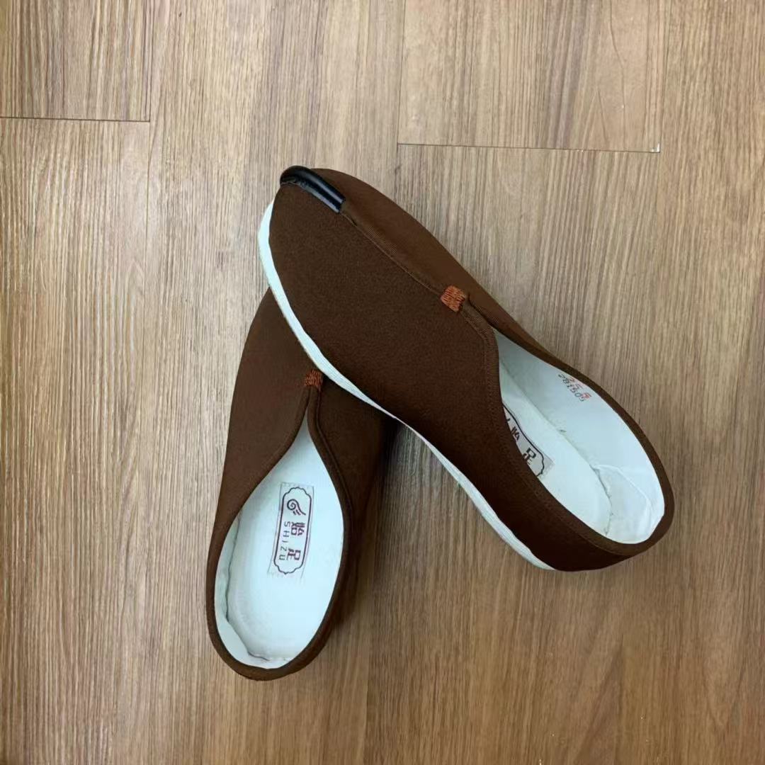 明引手工千层底僧鞋居士鞋休闲中老年布鞋男女款圆头透气