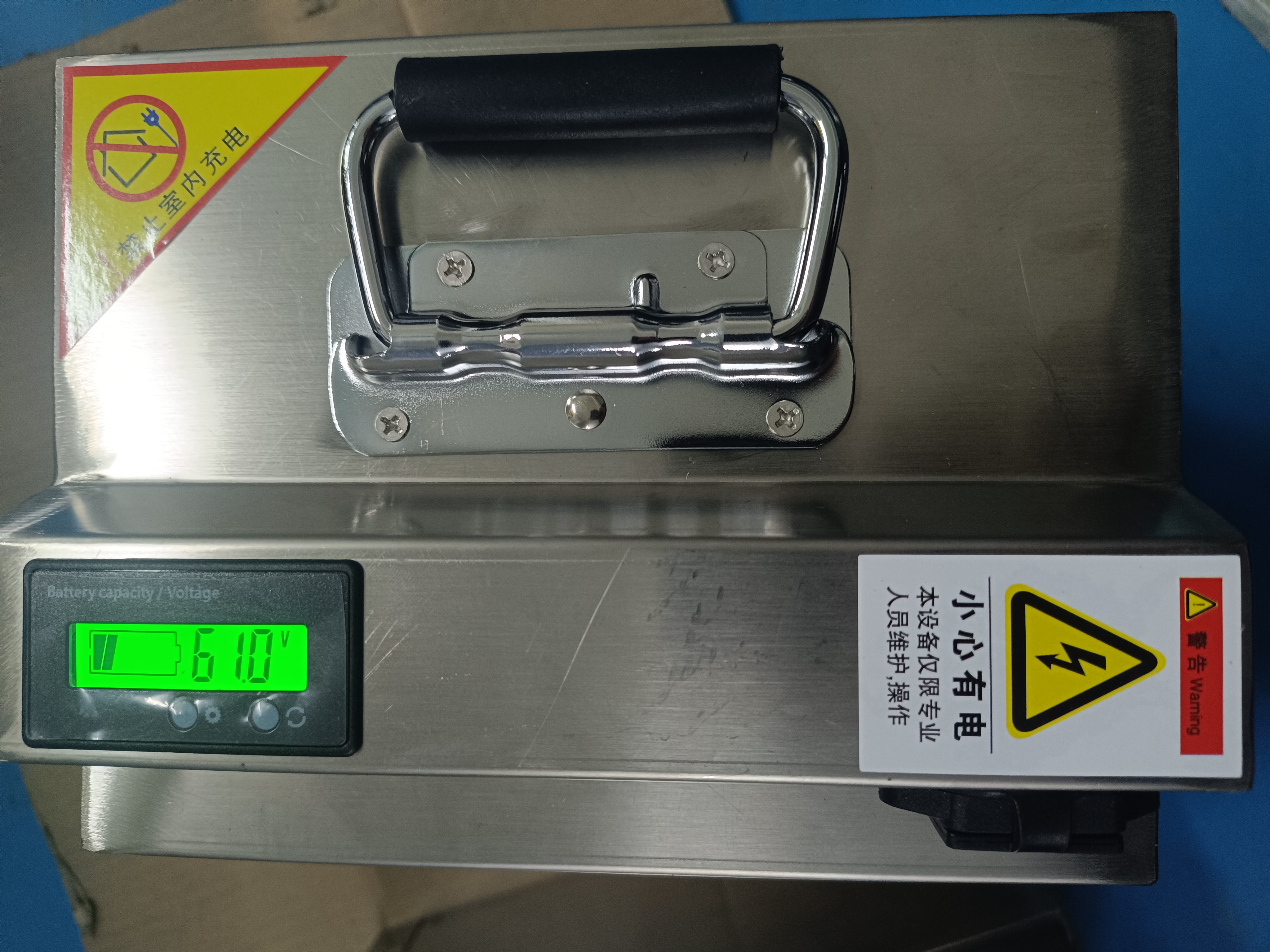 72V50安三元锂电池电量显示器锂电仪表电量显示72伏锂电专用