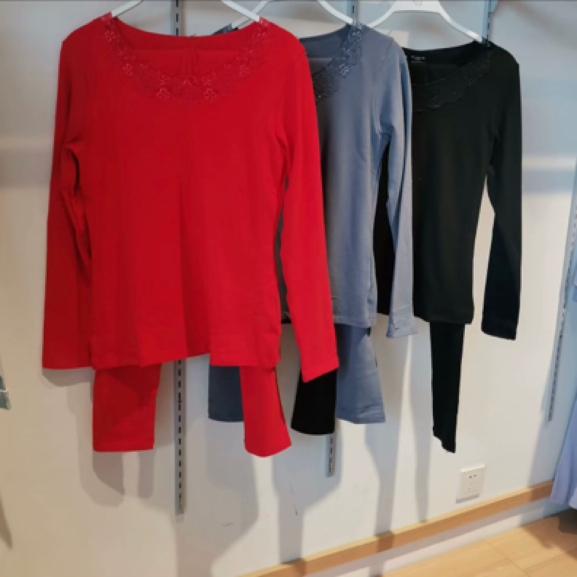 门店179】舒绒棉/纯棉女士秋衣秋裤套装11A8