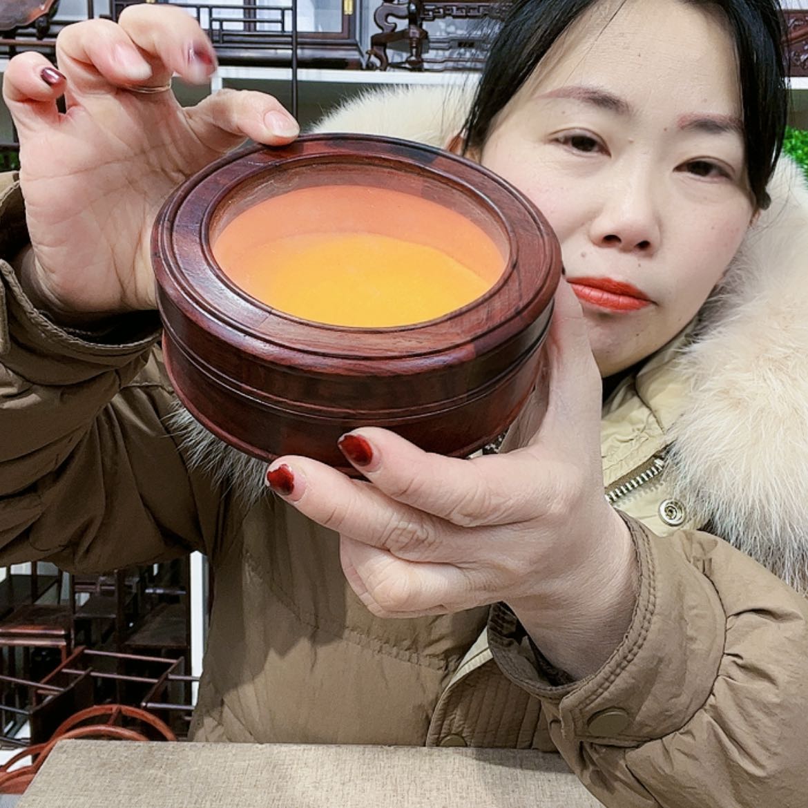 【闪购商品】骨瓷摆件人***熟