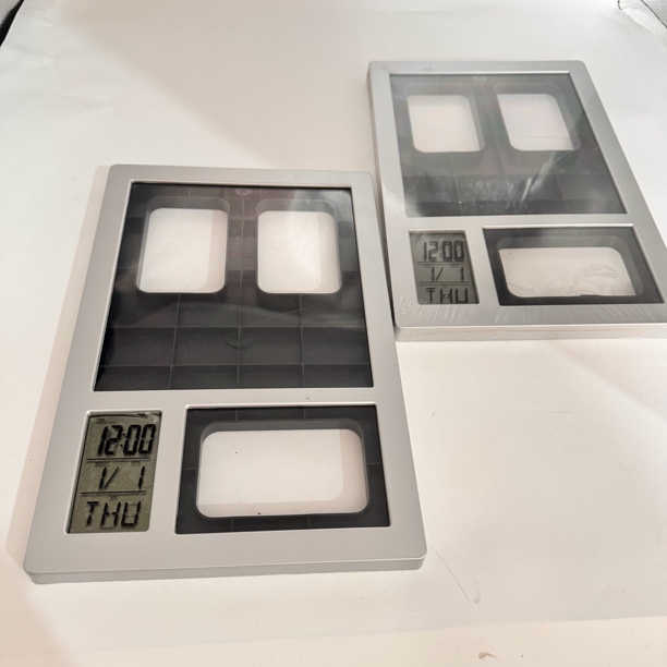 创意电子数字钟长方形