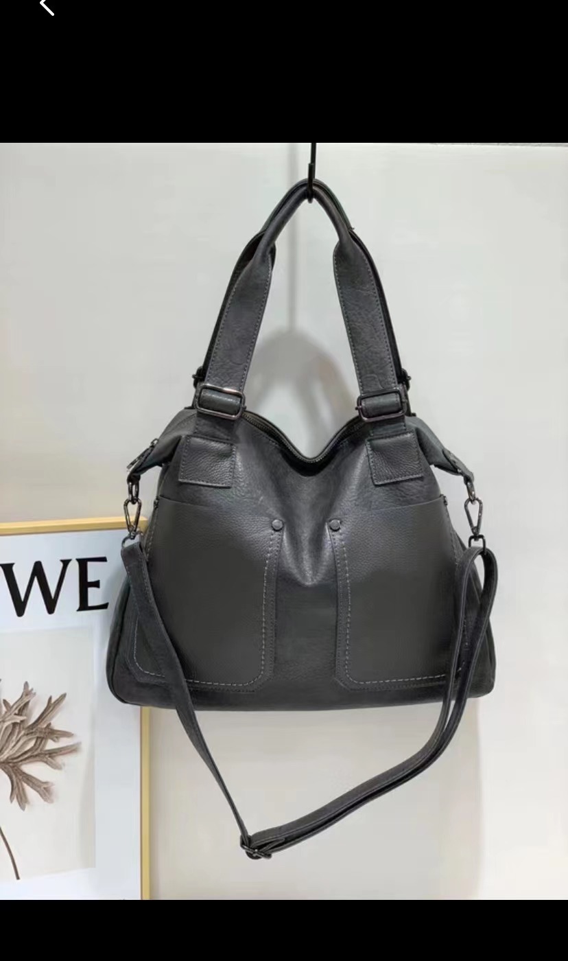 大托特 手提大商务新潮冬季大容量百搭单肩斜挎时尚休闲 简约女包