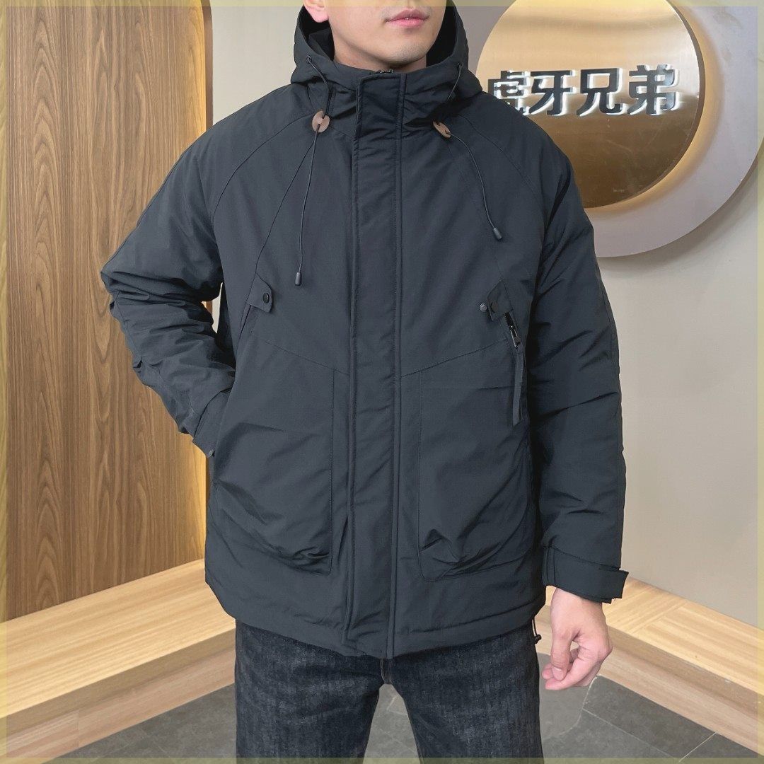 波司豋羽绒衣秋冬上新设计百搭连帽男士休闲时尚保暖商务休闲外套