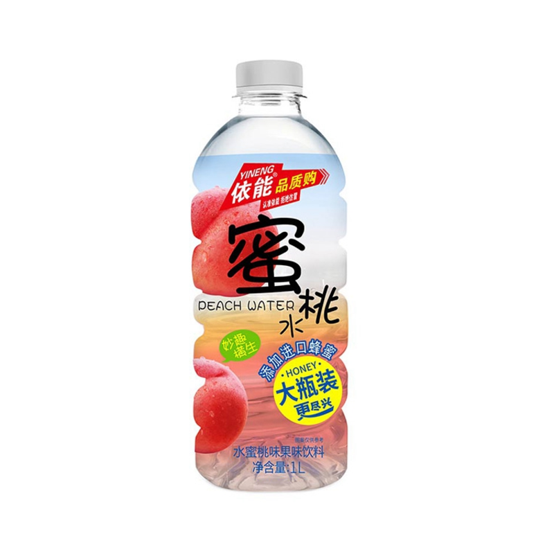 【6瓶】依能蜜水蜜桃水1L