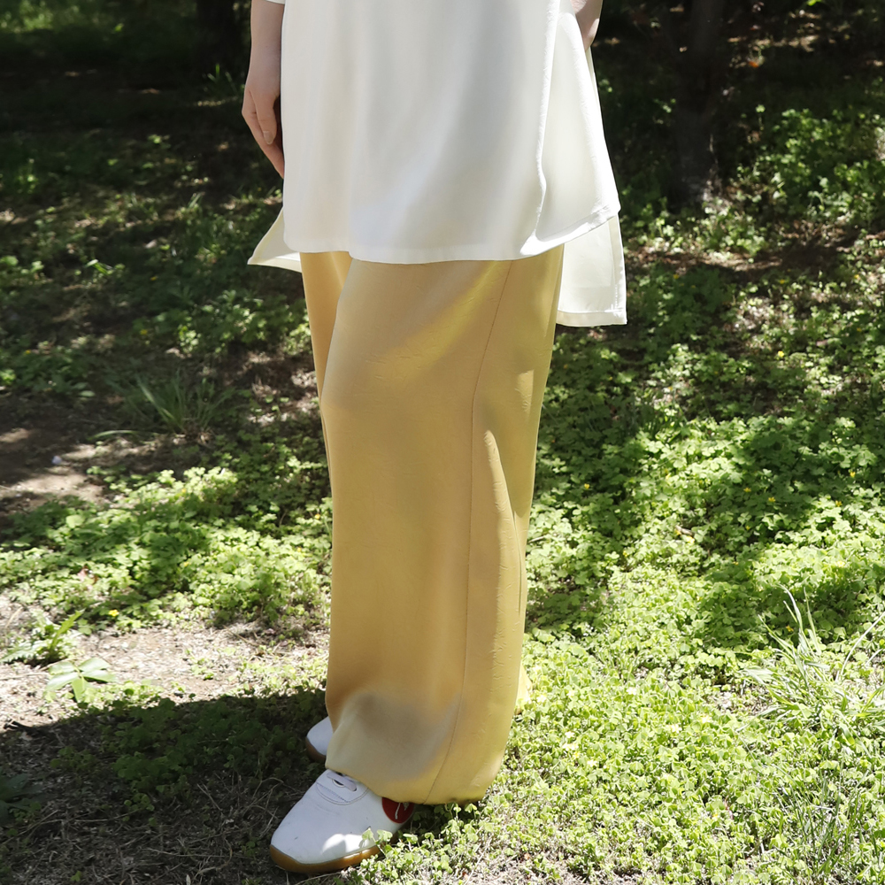 夏款蚕宝宝丝灯笼裤两色夏季款太极服
