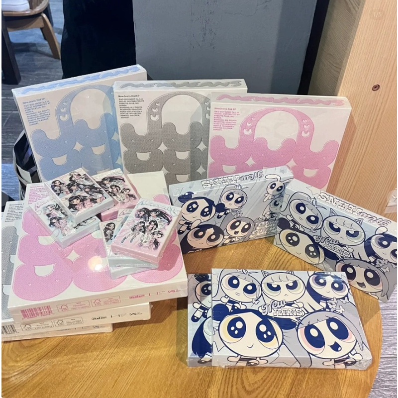 现货包邮 NewJeans新专辑 Get Up New Jeans 官版小卡 飞天小女警
