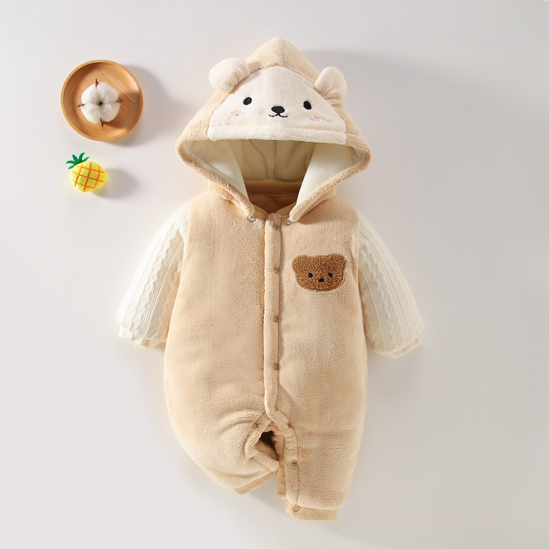 【冬款专用05】福利款新生儿冬款无骨纯棉连体衣宝宝衣服（501-600）