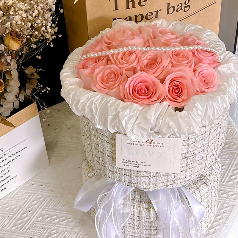 【见面❤️送女友闺蜜】小香风花束送女友朋友全国同城配送女生日礼物